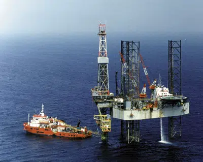 Offshore Oil Rig Platform